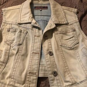 Cute little jean vest